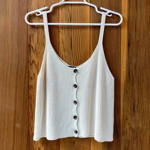 Knit tank top